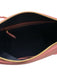 Maison de Sabre Pink Leather Zip Close Gold Hardware Top Handle Bag Pink / Small