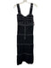 Nicole Miller Collection Size Small Black & White Cotton Sleeveless Dress Black & White / Small