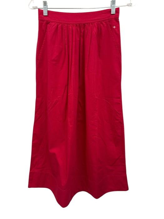 Voyageur by Mersa Size XS Raspberry Pink Cotton Sleeveless Embroidered Skirt Set Raspberry Pink / XS