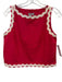 Voyageur by Mersa Size XS Raspberry Pink Cotton Sleeveless Embroidered Skirt Set Raspberry Pink / XS