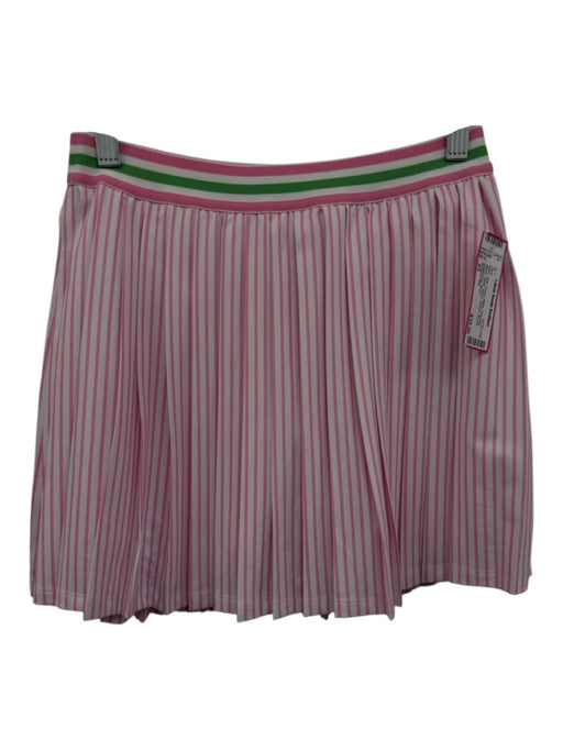 Addison Bay Size XS Pink, Green, White Polyester Blend Elastic Waist Skirt Pink, Green, White / XS