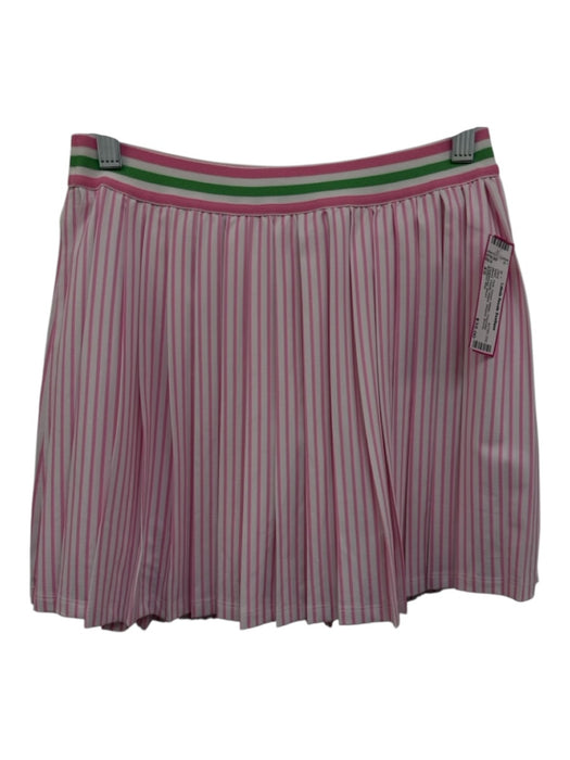 Addison Bay Size XS Pink, Green, White Polyester Blend Elastic Waist Skirt Pink, Green, White / XS