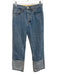 Rag & Bone Size 27 Light Wash Cotton Denim High Rise Cuffed Hem Jeans Light Wash / 27