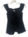 Favorite Daughter Size 0 Black Viscose Blend Cap Sleeve Button Front Boning Top Black / 0