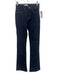 The Noli Shop Size 25 Dark Wash Cotton Denim Zip & Button Contrast Stitch Jeans Dark Wash / 25