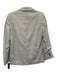Isabel Etoile Marant Size 36 Gray & Blue Wool Blend Plaid Flap Pocket Jacket Gray & Blue / 36