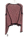 Rag & Bone Size S/P Red, Cream & Blue Cotton Blend Knit Boucle Zip Up Jacket Red, Cream & Blue / S/P