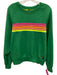 Aviator Nation Size XS Green & Multi Polyester & Cotton Long Sleeve Sweater Green & Multi / XS