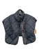 FP Movement Size One Size Black Cap Sleeve Quilted Zip Front Logo Vest Black / One Size