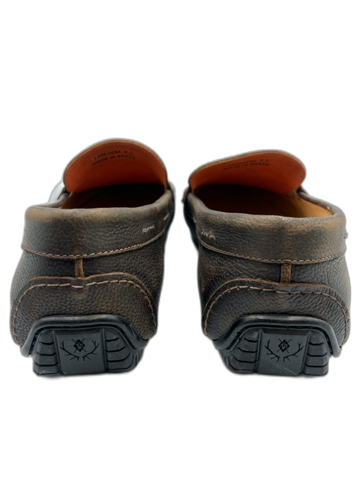 Martin Dingman Shoe Size 9.5 Great Condition Gray Brown Leather Solid Shoes Gray Brown / 9.5