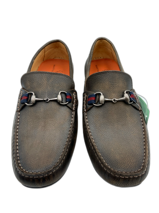 Martin Dingman Shoe Size 9.5 Great Condition Gray Brown Leather Solid Shoes Gray Brown / 9.5