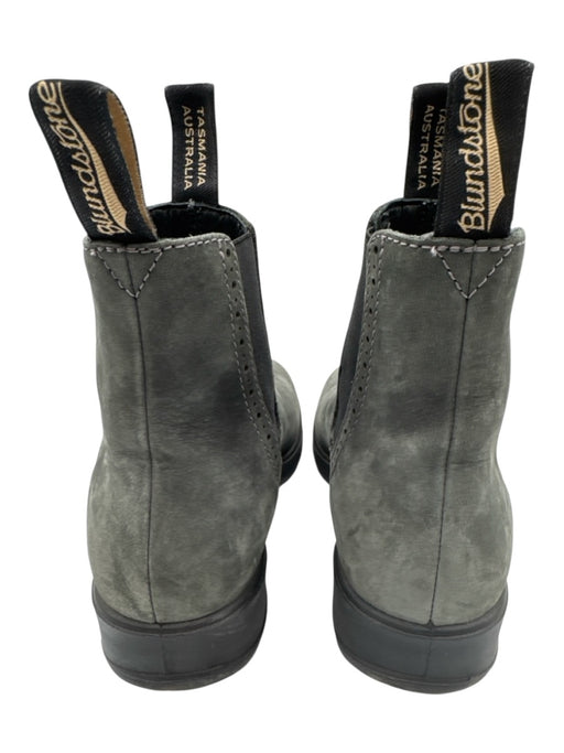 Blundstone Shoe Size 4 Charcoal Gray Leather Nubuck Chelsea Boots Charcoal Gray / 4