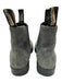 Blundstone Shoe Size 4 Charcoal Gray Leather Nubuck Chelsea Boots Charcoal Gray / 4