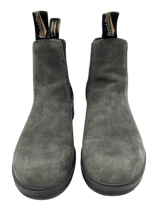 Blundstone Shoe Size 4 Charcoal Gray Leather Nubuck Chelsea Boots Charcoal Gray / 4