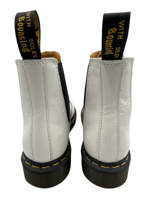 Dr. Martens Shoe Size 8 White Leather Chelsea Boots White / 8