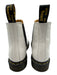 Dr. Martens Shoe Size 8 White Leather Chelsea Boots White / 8
