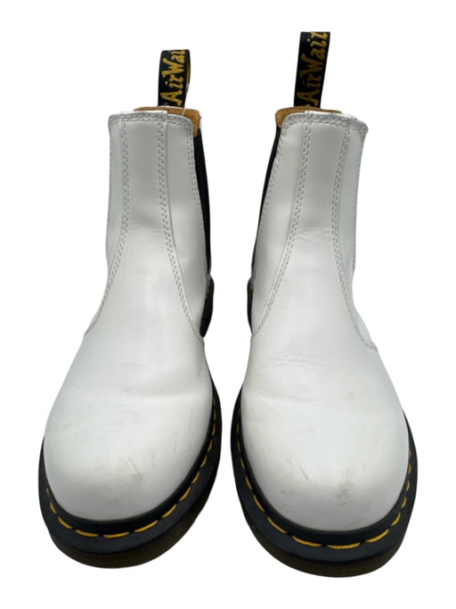 Dr. Martens Shoe Size 8 White Leather Chelsea Boots White / 8