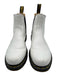 Dr. Martens Shoe Size 8 White Leather Chelsea Boots White / 8