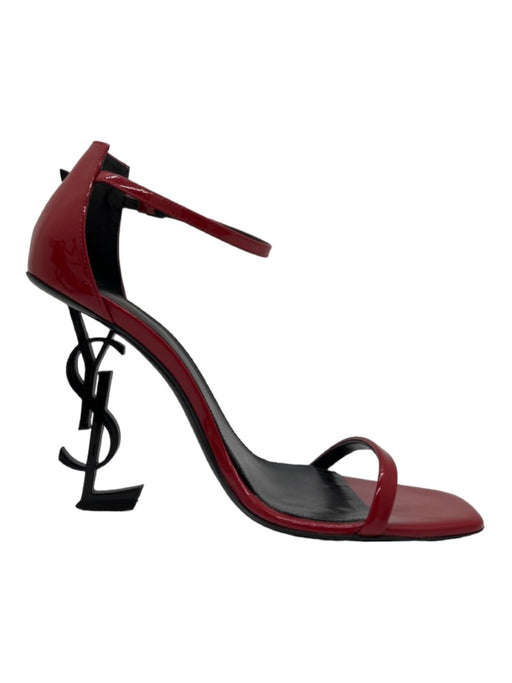 Saint Laurent Shoe Size 39 Red & Black Patent Leather Box & Bag Inc. Pumps Red & Black / 39