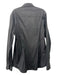 Prada Size 44 Black Cotton Solid Front Pocket Button Down Long Sleeve Shirt 44