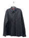 Prada Size 44 Black Cotton Solid Front Pocket Button Down Long Sleeve Shirt 44