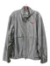 Nike Size L Silver Synthetic Mesh Zip UP Men's Jacket L