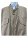 Bottega Veneta Size 56 Gray Cotton Blend Solid Zip UP Men's Jacket 56