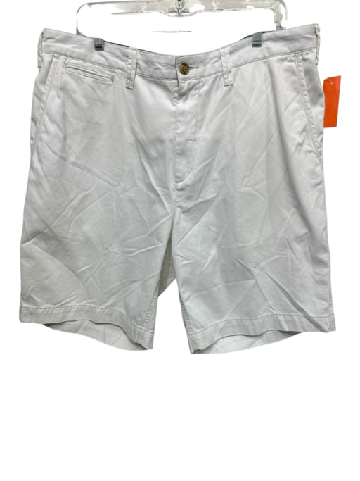 Polo NWT Size 38 White Cotton Solid Zip Fly Men's Shorts White / 38