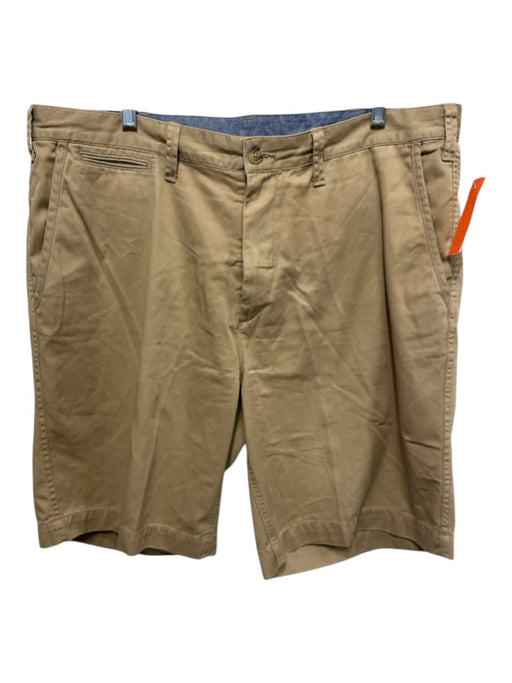 Polo Size 38 Brown Cotton Solid Men's Shorts Brown / 38