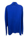 Polo Size XLT Blue Cotton Solid Quarter Zip Men's Long Sleeve Shirt Blue / XLT