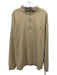 Polo Size XLT Tan Cotton Blend Heathered Quarter Zip Men's Long Sleeve Shirt Tan / XLT