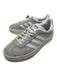 Adidas Shoe Size 6 Grey & White Suede Lace Up Low Top Triple Midsole Sneakers Grey & White / 6