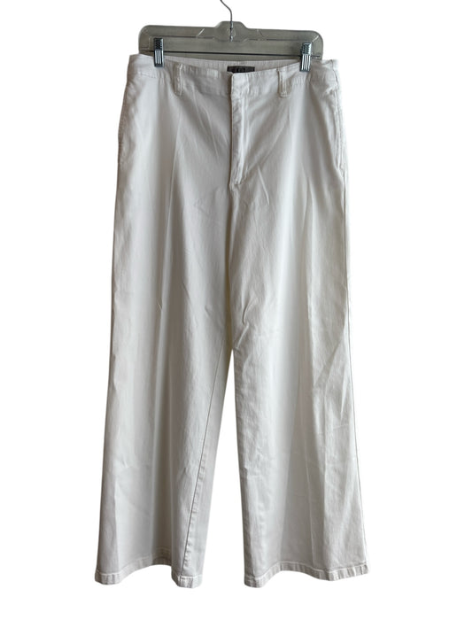 Kut From The Kloth Size 10 Whiet, Green & Coral Cotton Blend High Rise Jeans Whiet, Green & Coral / 10