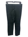 Vince Size L Black Suede Stretch Slim Fit Pants Black / L