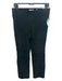 Vince Size L Black Suede Stretch Slim Fit Pants Black / L