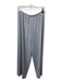 Vince Size L Light Gray Rayon Heathered Stretch Straight Knit Pants Light Gray / L