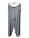 Vince Size L Light Gray Rayon Heathered Stretch Straight Knit Pants Light Gray / L