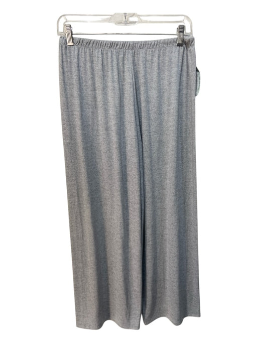 Vince Size S Light Gray Rayon Heathered Stretch Straight Knit Pants Light Gray / S