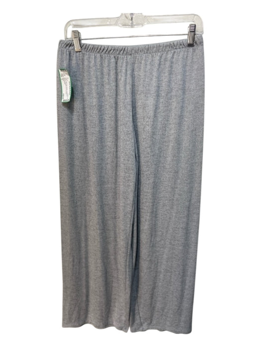 Vince Size S Light Gray Rayon Heathered Stretch Straight Knit Pants Light Gray / S