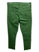 Mother Size 34 Green Wash Cotton Denim Straight Jeans Green Wash / 34