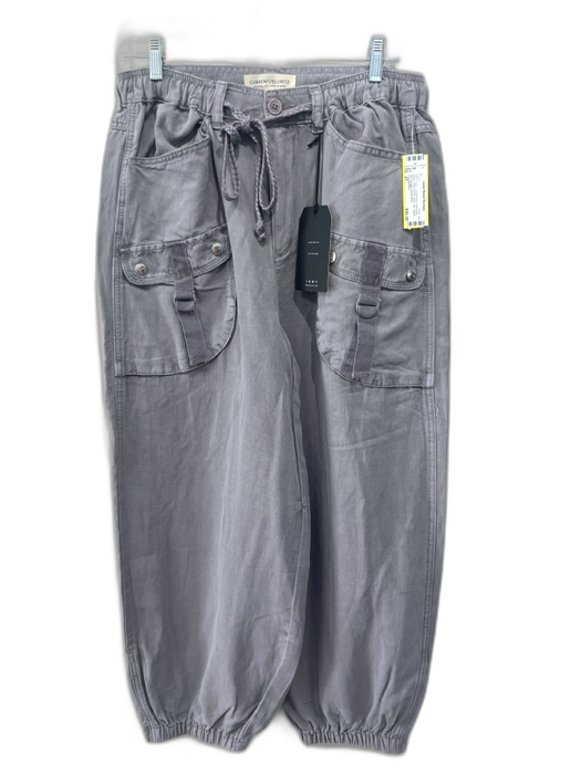 Current/Elliot Size 27 Gray Lyocell blend Drawstring Waist Utility Pocket Pants Gray / 27