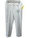 Peserico Size 46 Cream White Cotton Blend Denim 5 Pocket Button & Zip Fly Jeans Cream White / 46