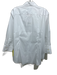 The Shirt Rochelle Behrens Size 2XL White Cotton Blend 3/4 Sleeve Collared Top White / 2XL