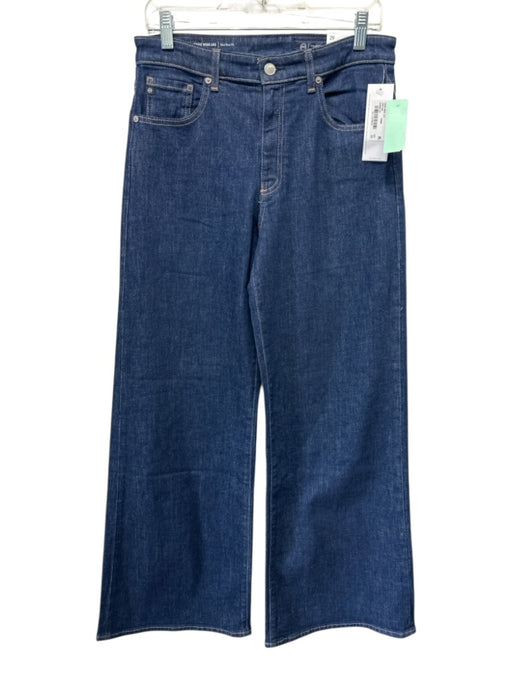 AG Adriano Goldschmied Size 29 Dark Wash Cotton Denim Zip Fly Mid Rise Jeans Dark Wash / 29