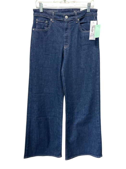 AG Adriano Goldschmied Size 29 Dark Wash Cotton Denim Zip Fly Mid Rise Jeans Dark Wash / 29