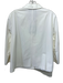 Lafayette 148 Size S White Cotton & Polyamide Patch Pockets Buttons Jacket White / S