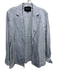 Lafayette 148 Size S Blue Linen Open Front Blazer Jacket Blue / S