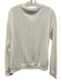 Splendid Size L White Modal Blend Crew Neck Long Sleeve Ribbed edges Sweater White / L