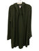 Athleta Size L Green Rayon Hood Long Sleeve Ribbed Cardigan Green / L