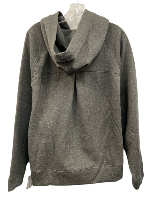 Daily Practice Size L Grey Cotton Blend Hood Metallic accents Long Sleeve Jacket Grey / L